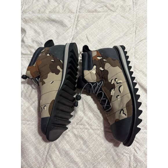 Holden Apres Ski Boots Camo Waterproof Winter Womens Sz 9 Brown Black MSRP $120 - Picture 4 of 11